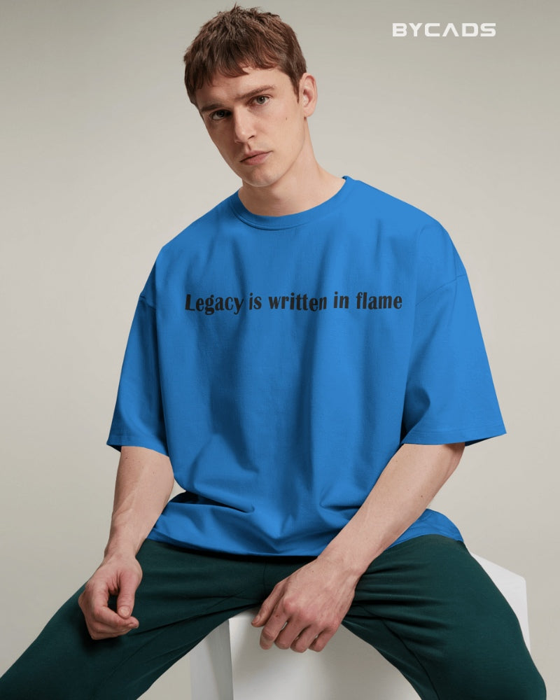 Unique Red Dragon – Oversized Urban Warrior T-Shirt