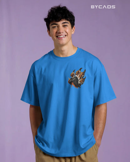 Roaring Tiger Oversized T-Shirt for Men – Fierce Streetwear by Bycads