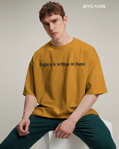 Unique Red Dragon – Oversized Urban Warrior T-Shirt