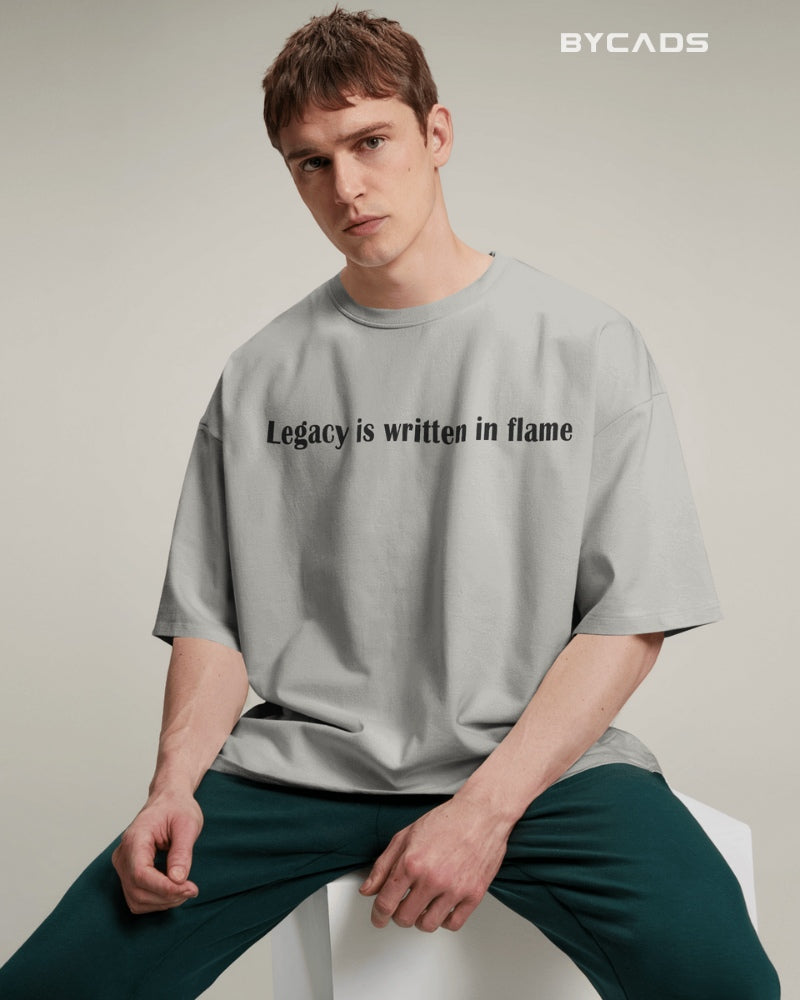Unique Red Dragon – Oversized Urban Warrior T-Shirt