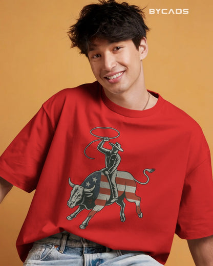 “Ride Free” Patriotic Rodeo Tee