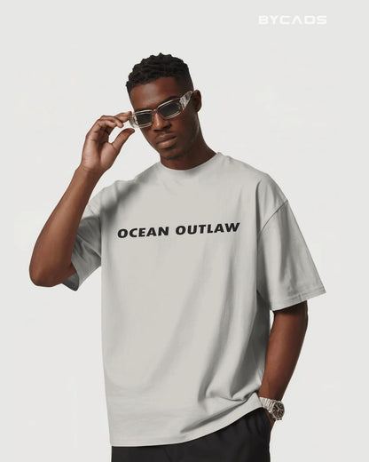 Rogue of the Seas Pirate Printed Oversized T-Shirt for Men