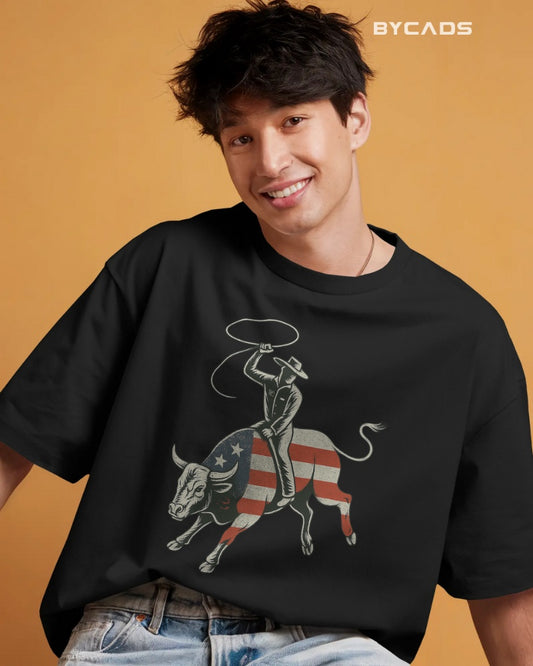 “Ride Free” Patriotic Rodeo Tee