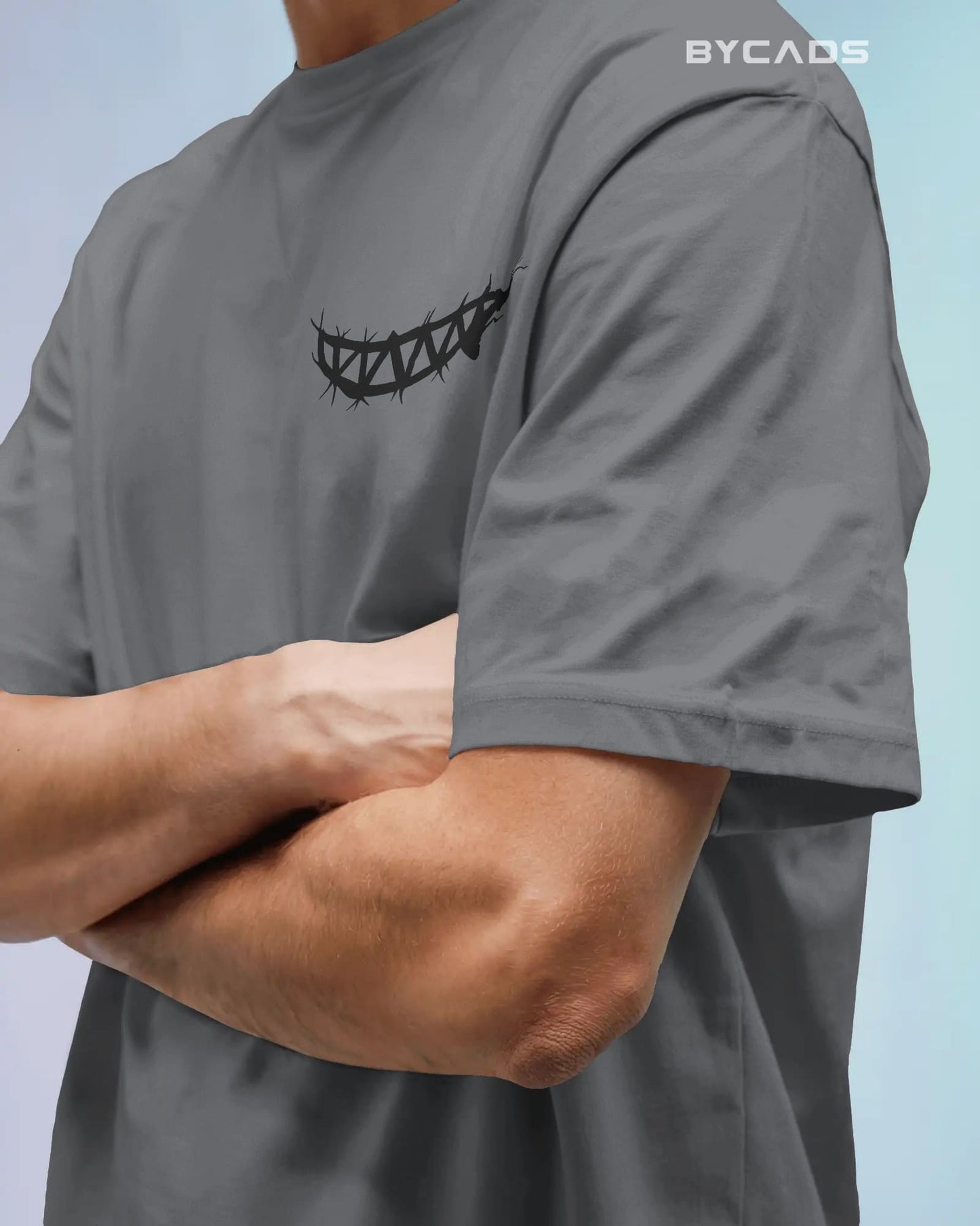 Psycho Smile Oversized T-Shirt for Men – Street Vibe by Bycads
