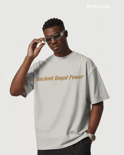 Maahes Oversized T-Shirt for Men – Egyptian Warrior Streetwear by Bycads