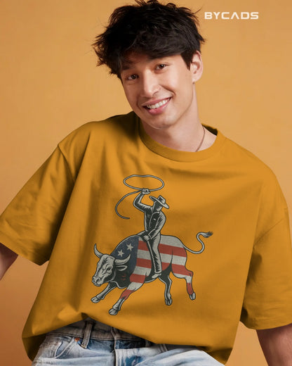 “Ride Free” Patriotic Rodeo Tee