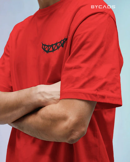 Psycho Smile Oversized T-Shirt for Men – Street Vibe by Bycads