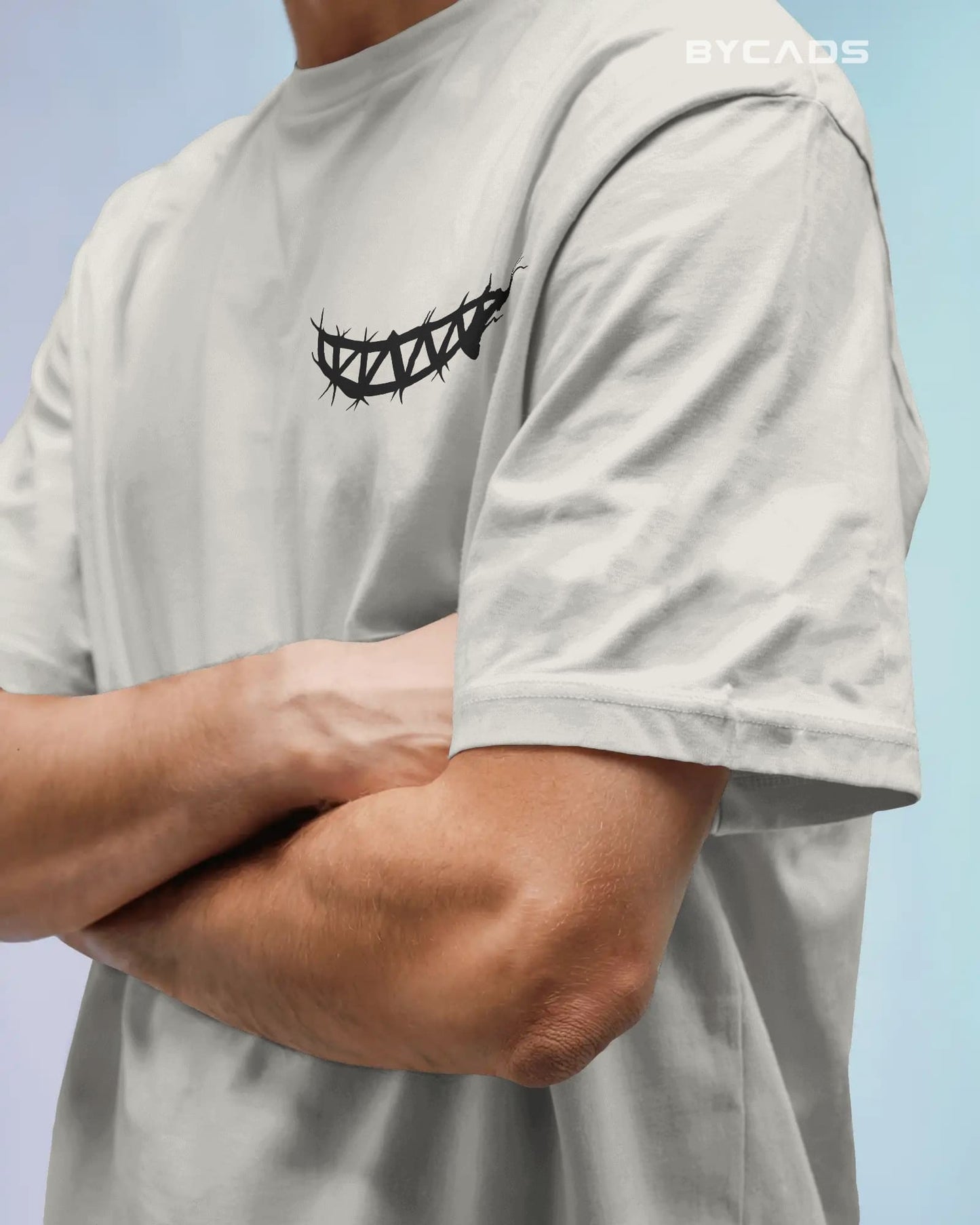 Psycho Smile Oversized T-Shirt for Men – Street Vibe by Bycads