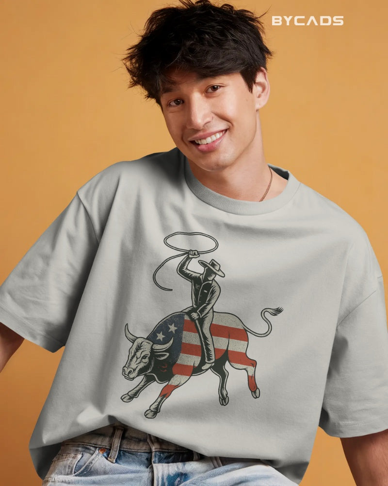 “Ride Free” Patriotic Rodeo Tee