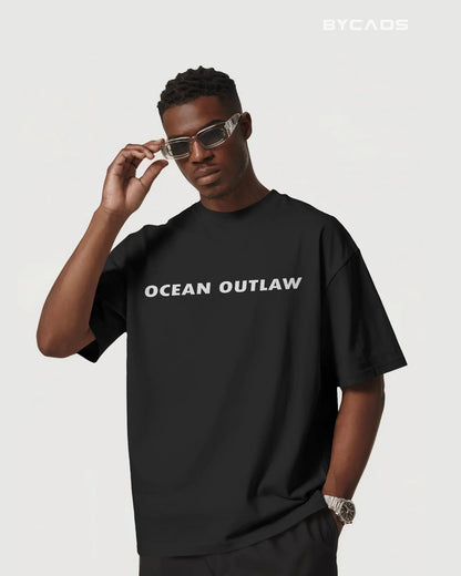 Rogue of the Seas Pirate Printed Oversized T-Shirt for Men