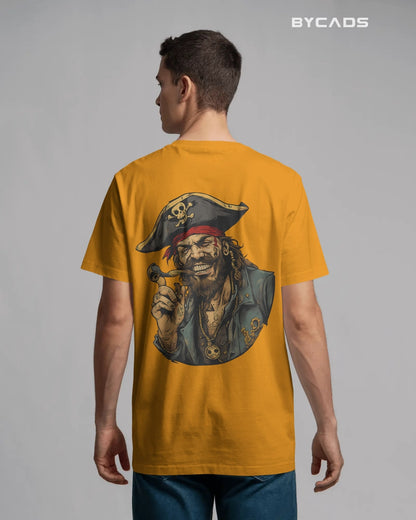 Rogue Pirate Illustration Oversized Graphic T-Shirt for Men – Bycads Signature Drop