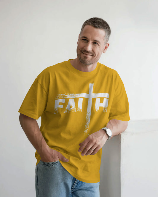Bloodstroke Cross Oversized T-Shirt for Men