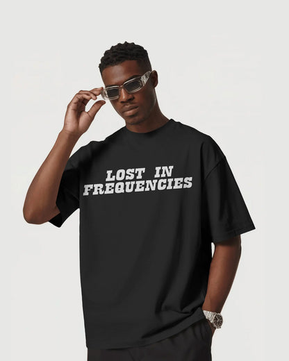 Cosmic Frequency Oversized Alien Graphic Tee