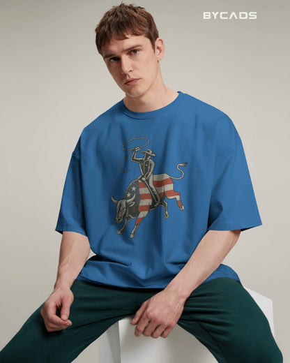 “Ride Free” Patriotic Rodeo Tee