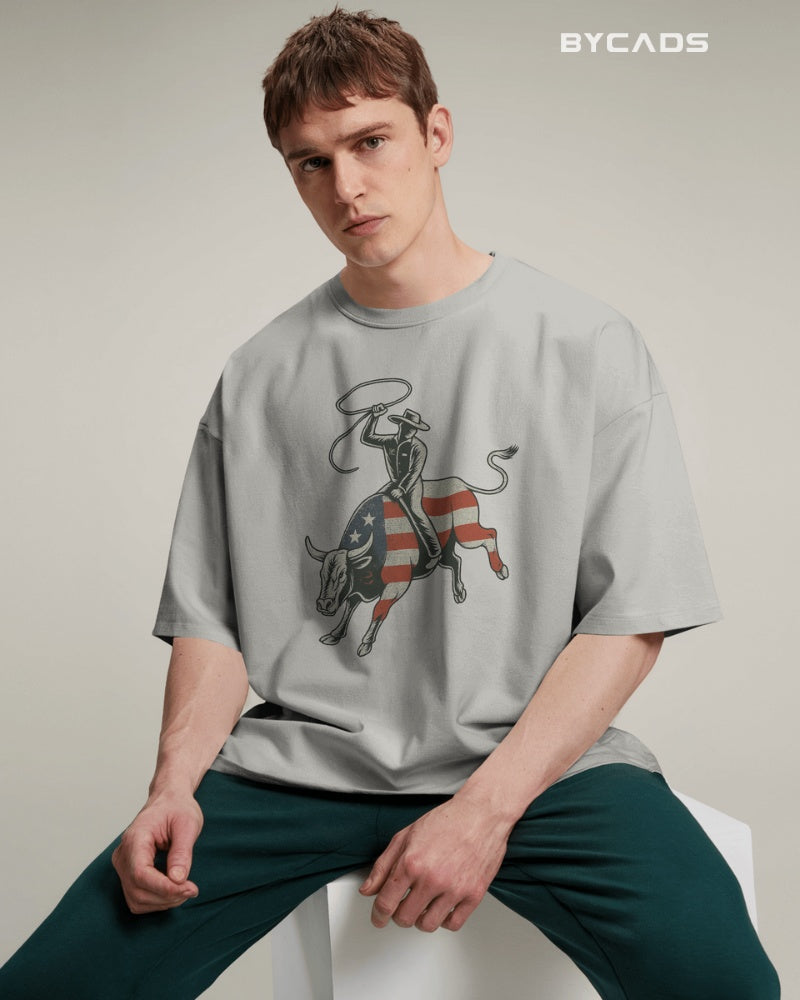 “Ride Free” Patriotic Rodeo Tee