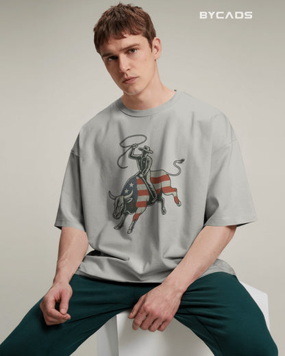 “Ride Free” Patriotic Rodeo Tee
