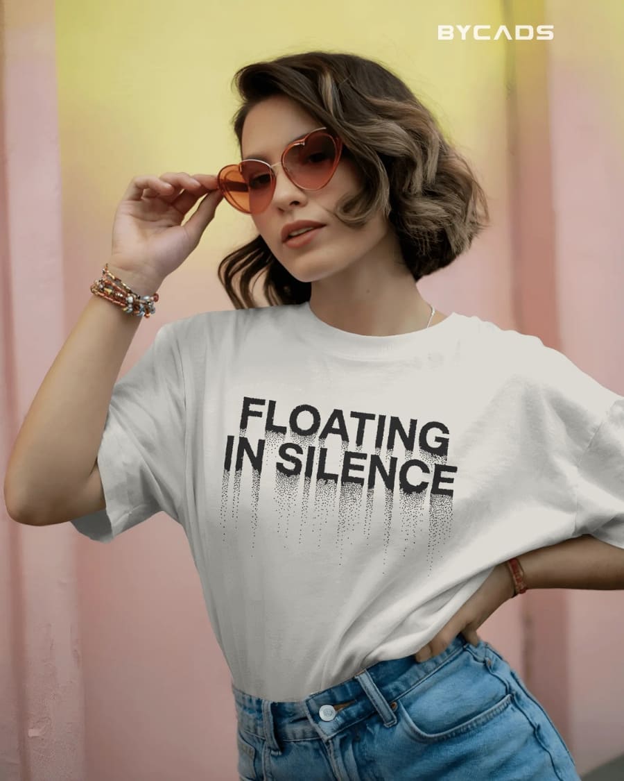 Floating Human Oversized T-Shirt for Men – Artistic Streetwear by Bycads