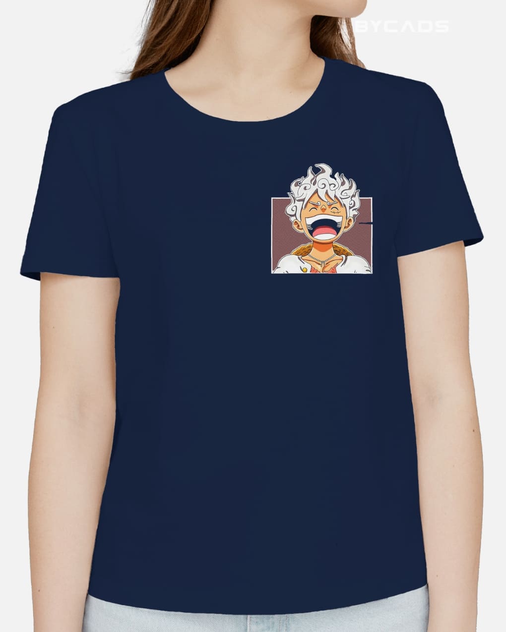 BYCADS "Gear 5 Joyboy" Luffy Anime Graphic Regular Fit T-Shirt