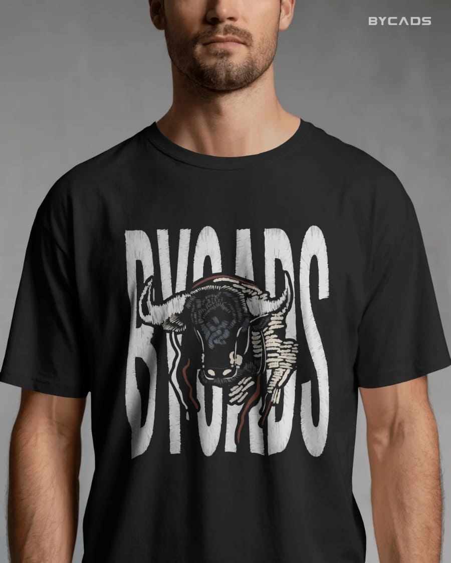 BYCADS "Raging Bull" Oversized Tee