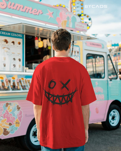 Psycho Smile Oversized T-Shirt for Men – Street Vibe by Bycads