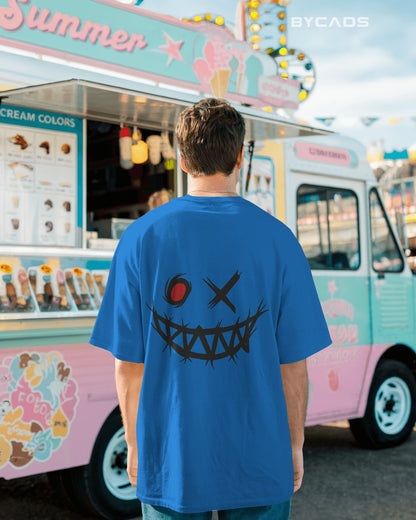 Psycho Smile Oversized T-Shirt for Men – Street Vibe by Bycads