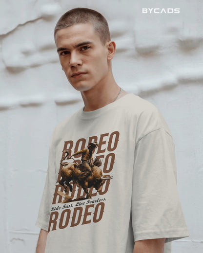 “RODEO RUSH” Bull Rider Graphic T-shirt