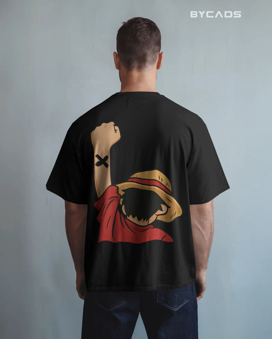 Anime Straw Hat Oversized T-Shirt – Bycads Tshirt