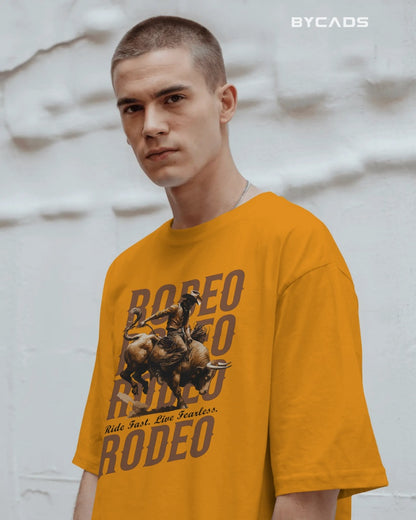 “RODEO RUSH” Bull Rider Graphic T-shirt