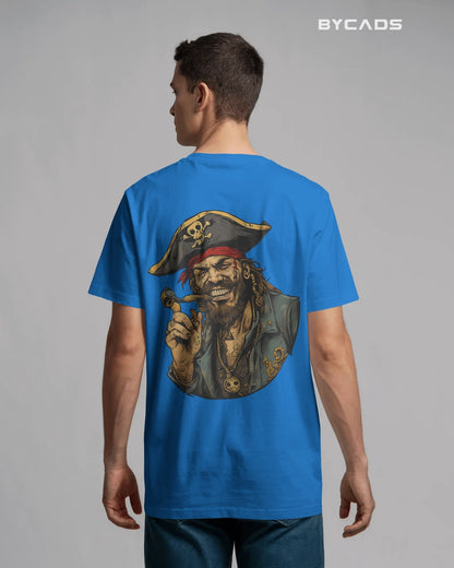 Rogue Pirate Illustration Oversized Graphic T-Shirt for Men – Bycads Signature Drop