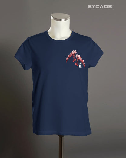 BYCADS "Blood Manipulation" Gyutaro Anime Graphic Regular-Fit Cotton Blend T-Shirt