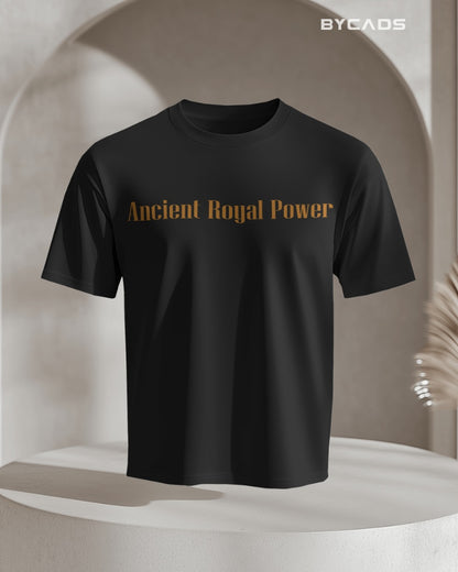Maahes Oversized T-Shirt for Men – Egyptian Warrior Streetwear by Bycads