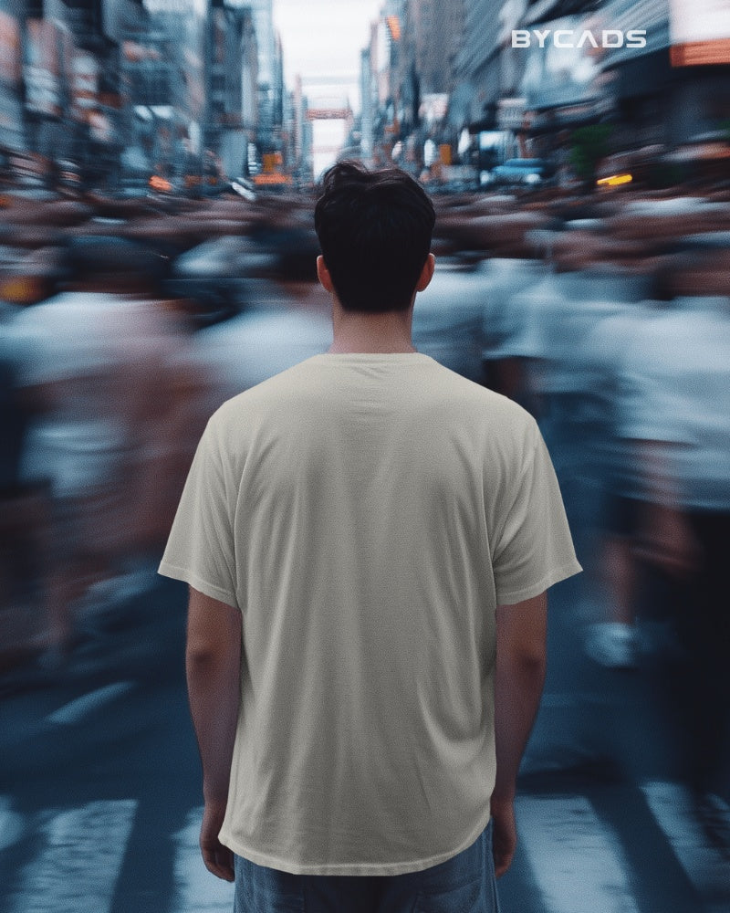 Retro Cowboy Oversized T-Shirt for Men – Vintage Western Style by Bycads