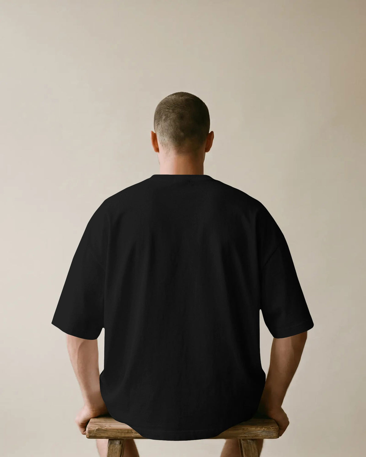 BYCADS Original Brooklyn Oversized Cotton Blend T-Shirt | Relaxed Fit Drop Shoulder Streetwear Tee