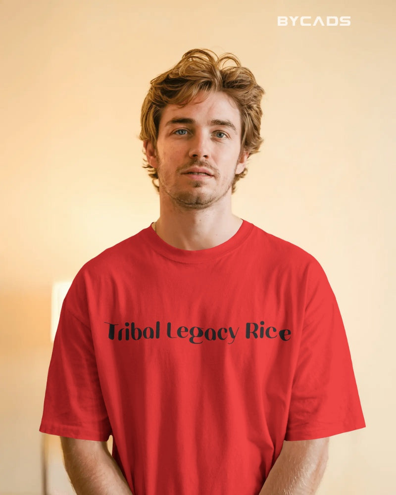 Aztec Sun God Printed Oversized T-Shirt for Men
