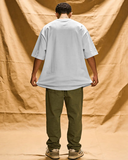 Bycads Don’t Give Up Motivational Oversized Cotton Blend T-Shirt