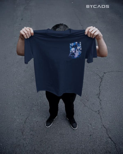 Satoru Gojo Limitless Graphic Regular-Fit T-Shirt | Anime Streetwear