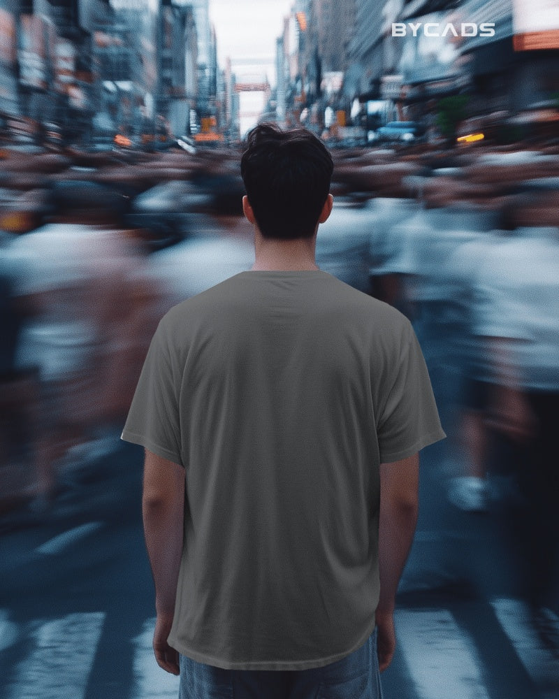 Retro Cowboy Oversized T-Shirt for Men – Vintage Western Style by Bycads