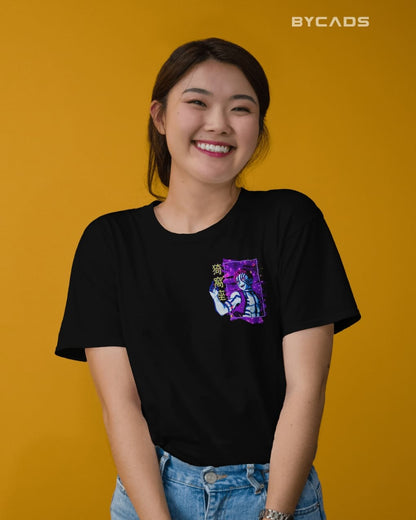 BYCADS "Upper Rank Three" Akaza Anime Graphic Regular Fit Cotton Blend T-Shirt