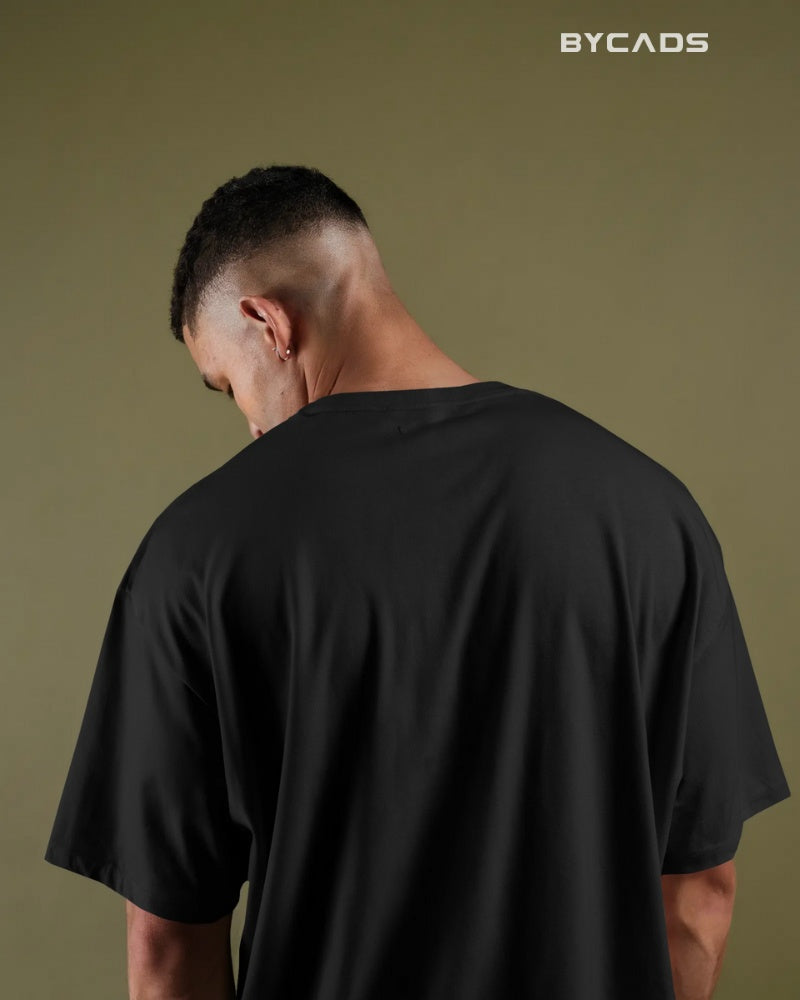Cowboy Skull Oversized T-Shirt for Men – Grunge Western Graphic by Bycads