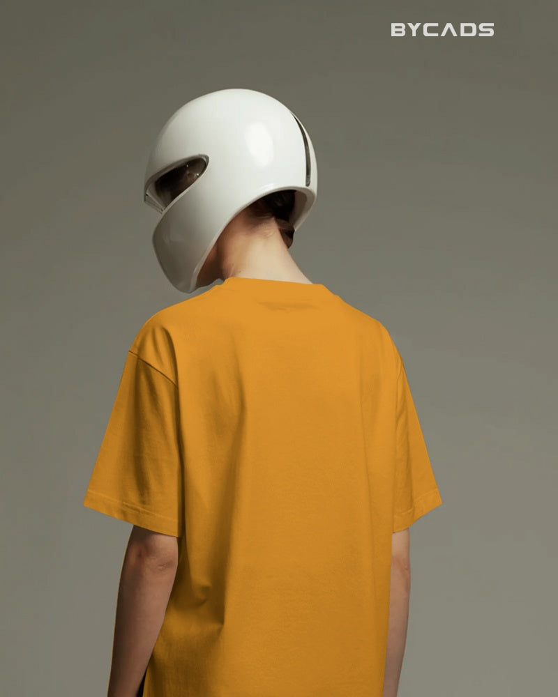 Minimal Cowboy Oversized T-Shirt for Men – Western Hat and Bandana by Bycads