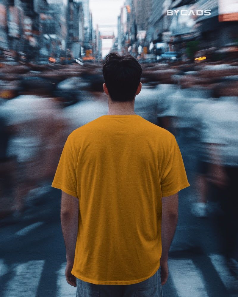 Retro Cowboy Oversized T-Shirt for Men – Vintage Western Style by Bycads