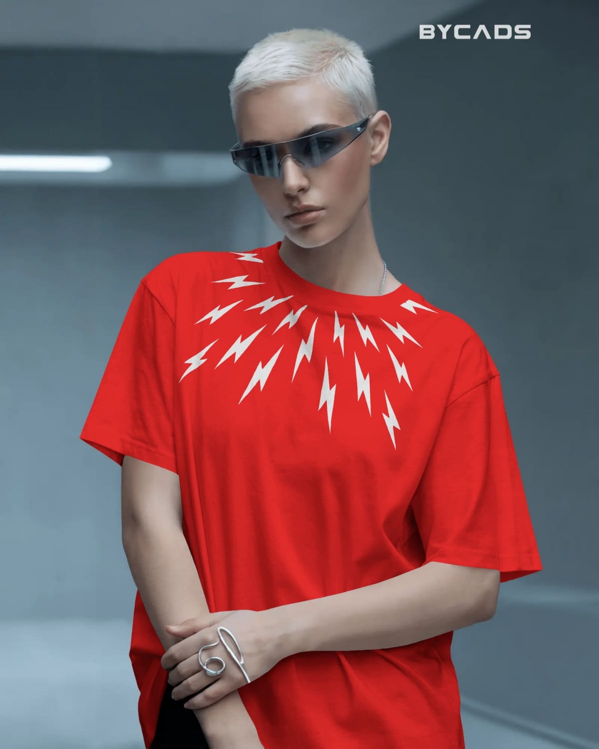 Retro Pulse Oversized Tee