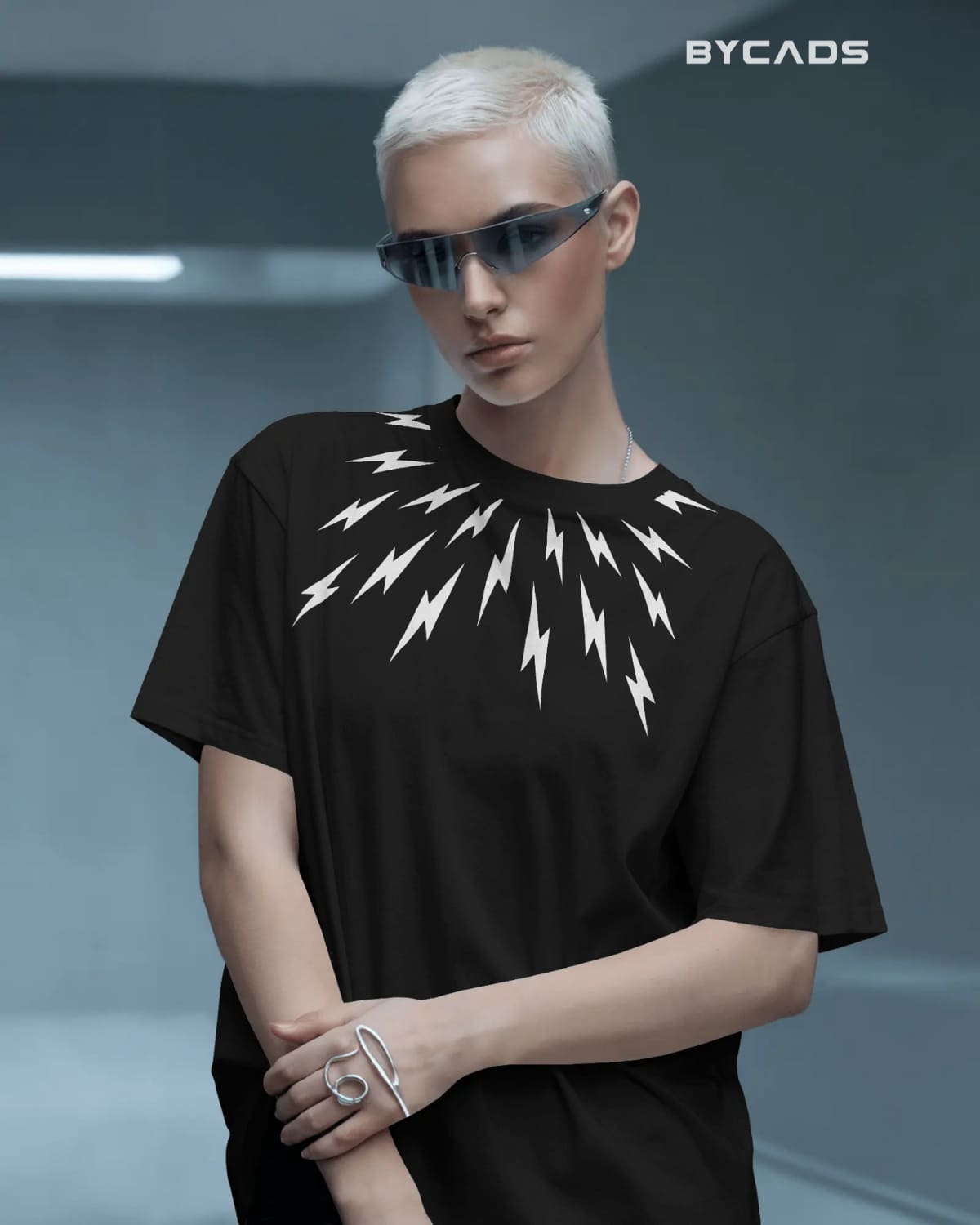 Retro Pulse Oversized Tee