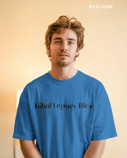 Aztec Sun God Printed Oversized T-Shirt for Men