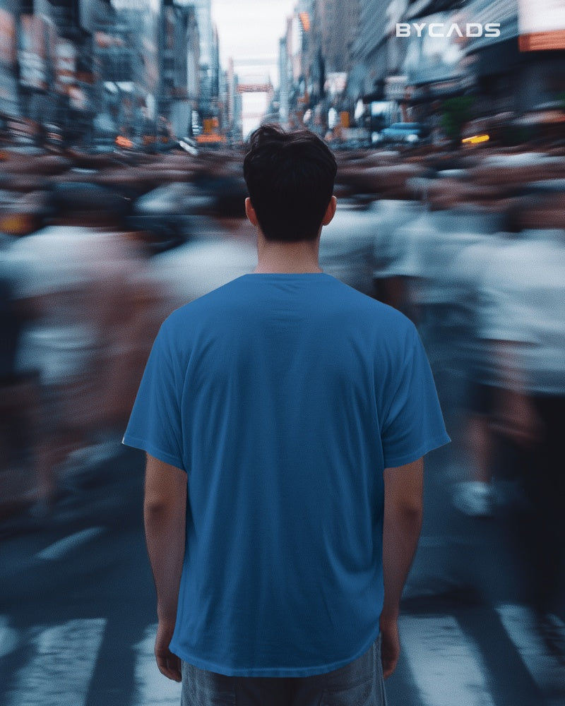 Retro Cowboy Oversized T-Shirt for Men – Vintage Western Style by Bycads