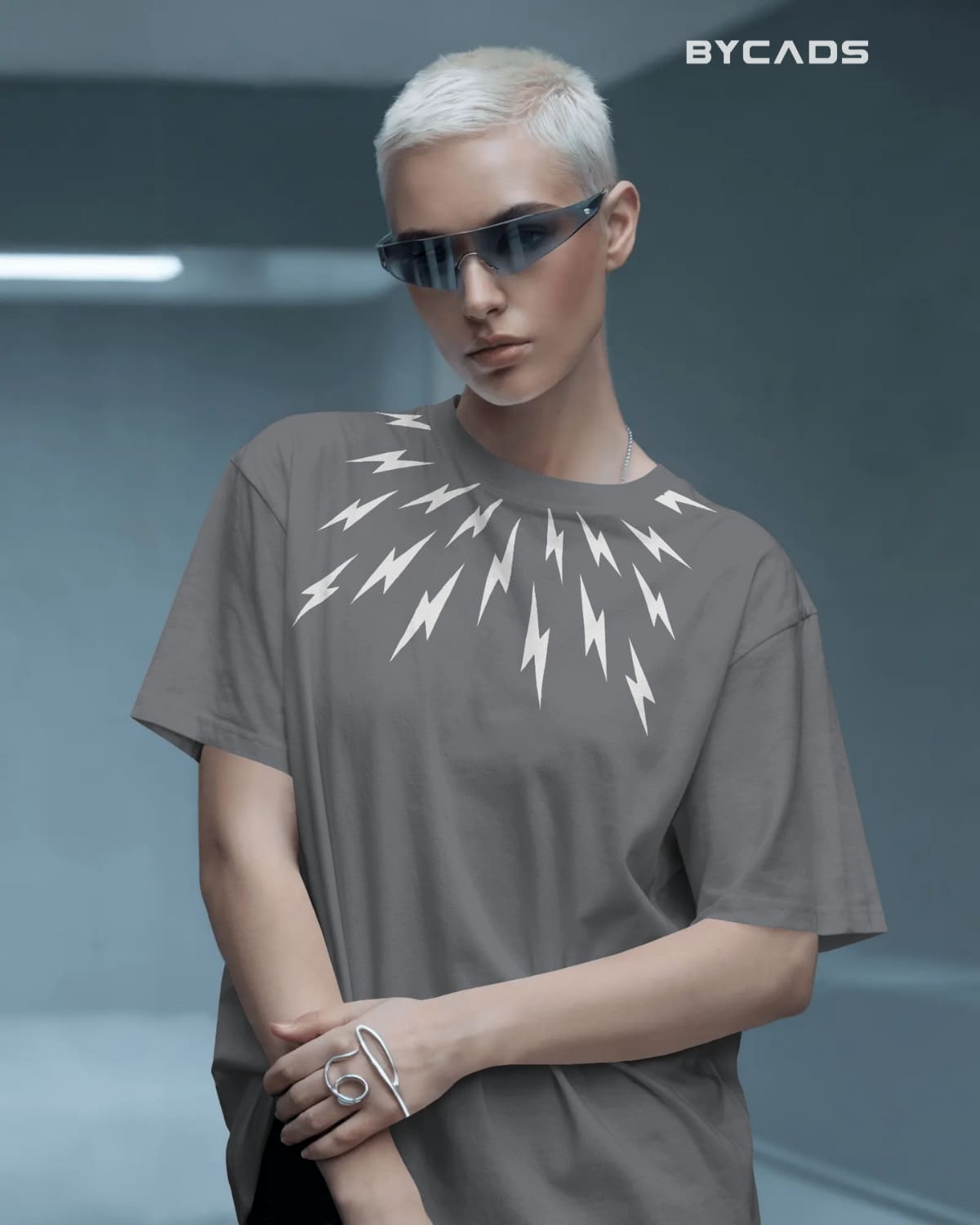 Retro Pulse Oversized Tee