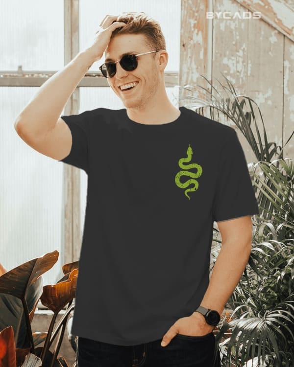 Obanai Serpent Hashira Graphic Regular-Fit Cotton Blend T-Shirt | Anime Streetwear
