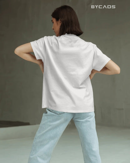 BYCADS Original Brooklyn Oversized Cotton Blend T-Shirt for Men & Women | Relaxed Fit Drop Shoulder Streetwear Tee