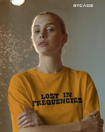 Cosmic Frequency Oversized Alien Unisex Graphic Tee