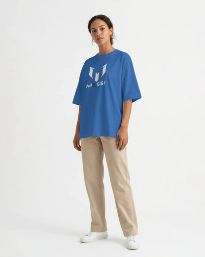 BYCADS Messi 10 Football Oversized Cotton Blend T-Shirt | Premium Sports Collection Graphic T-shirt